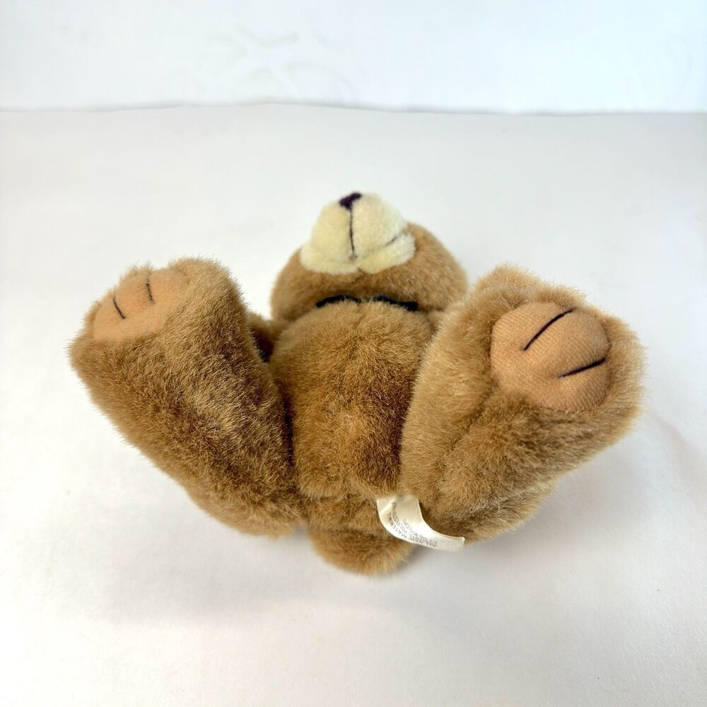 Steven Smith Vintage Brown Teddy Bear with Bow Tie Stuffed Animal Gift - Picture 4 of 11